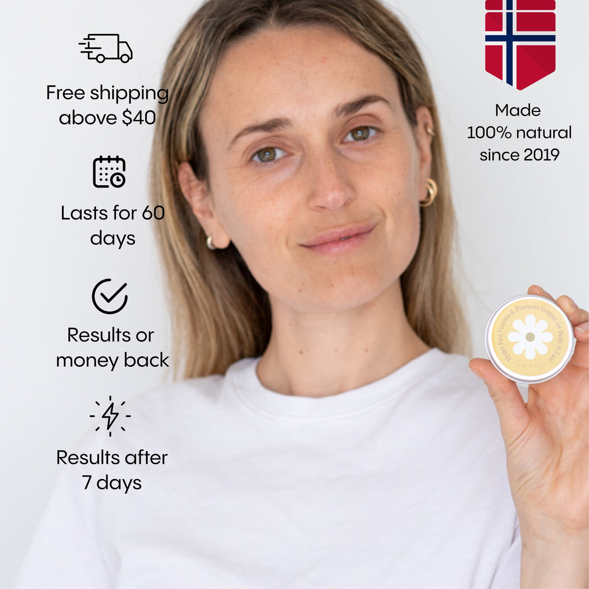 Ultra-Fast Relief Balm for Dry, Itchy Skin – For Body & Face